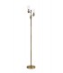Floor Lamp, 3 x E14, Antique Brass - 3