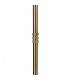 Floor Lamp, 3 x E14, Antique Brass - 5