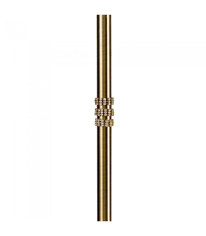 Floor Lamp, 3 x E14, Antique Brass - 5