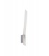 Wall Lamp, 1 x 8W LED, 3000K, 560lm, Sand White, Polished Chrome - 3