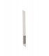 Wall Lamp, 1 x 8W LED, 3000K, 560lm, Sand White, Polished Chrome - 5