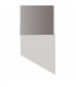 Wall Lamp, 1 x 8W LED, 3000K, 560lm, Sand White, Polished Chrome - 10