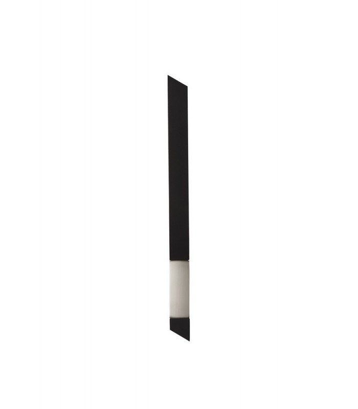 Wall Lamp, 1 x 8W LED, 3000K, 560lm, Sand Black, Satin Nickel - 5