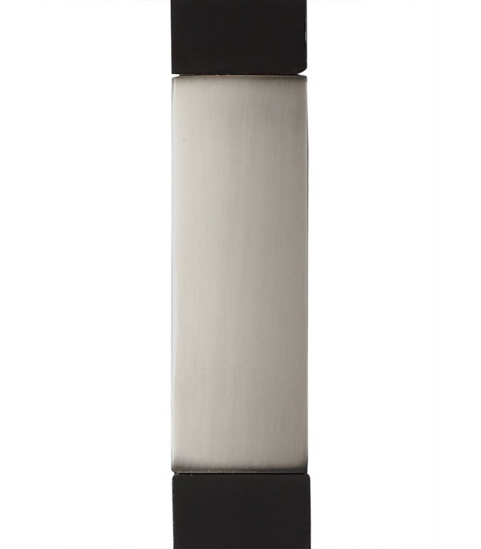 Wall Lamp, 1 x 8W LED, 3000K, 560lm, Sand Black, Satin Nickel - 7