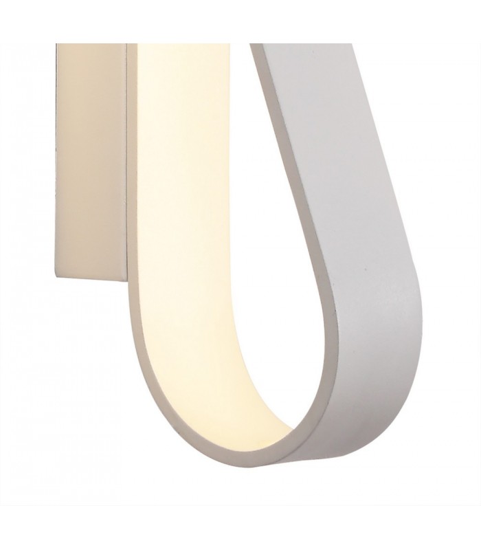 Wall Lamp, 1 x 12W LED, 3000K, 840lm, Sand White - 9