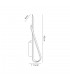 Wall Lamp, 1 x 12W LED, 3000K, 840lm, Sand Anthracite - 2