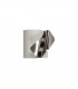Wall Lamp, 1 x 7W LED, 3000K, 490lm, Sand White, Polished Chrome - 3