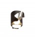 Wall Lamp, 1 x 7W LED, 3000K, 490lm, Sand Anthracite, Polished Chrome - 4