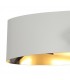 Wall Lamp, 1 x 10W LED, 3000K, 700lm, Sand White, Polished Chrome - 7