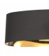 Wall Lamp, 1 x 10W LED, 3000K, 700lm, Sand Anthracite, Polished Chrome - 7
