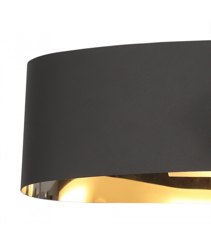 Wall Lamp, 1 x 10W LED, 3000K, 700lm, Sand Anthracite, Polished Chrome - 7