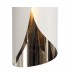 Wall Lamp, 1 x 7W LED, 3000K, 700lm, Sand White, Polished Chrome - 6