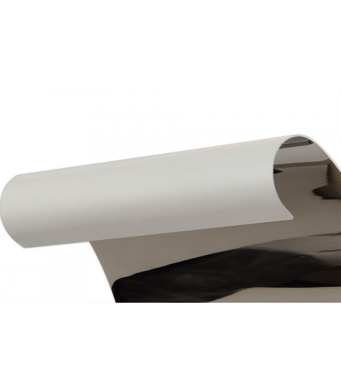 Wall Lamp, 1 x 12W LED, 3000K, 840lm, Sand White, Polished Chrome - 4