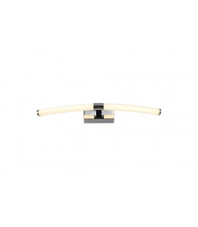 Bathroom Wall Lamp Small, 2 x 4W LED, 3000K, 560lm, IP44, Polished Chrome - 1