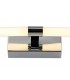 Bathroom Wall Lamp Large, 2 x 6W LED, 3000K, 840lm, IP44, Polished Chrome - 4