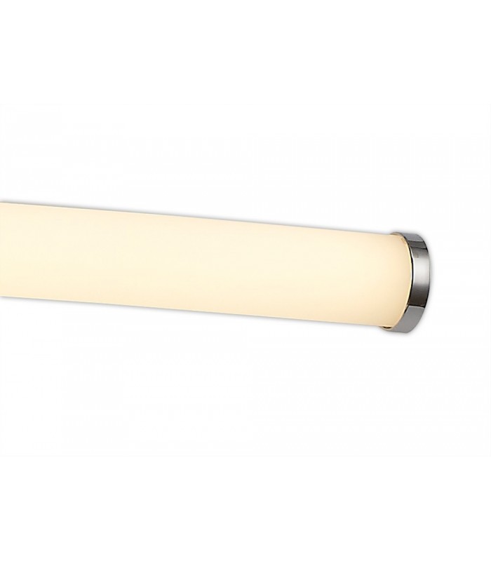 Bathroom Wall Lamp Large, 2 x 6W LED, 3000K, 840lm, IP44, Polished Chrome - 5