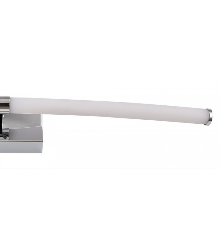 Bathroom Wall Lamp Large, 2 x 6W LED, 3000K, 840lm, IP44, Polished Chrome - 6