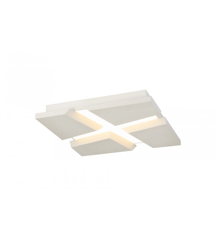 Flush Ceiling, 1 x 50W LED, 3000K, 3500lm, Sand White - 1