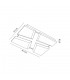 Flush Ceiling, 1 x 50W LED, 3000K, 3500lm, Sand White - 2