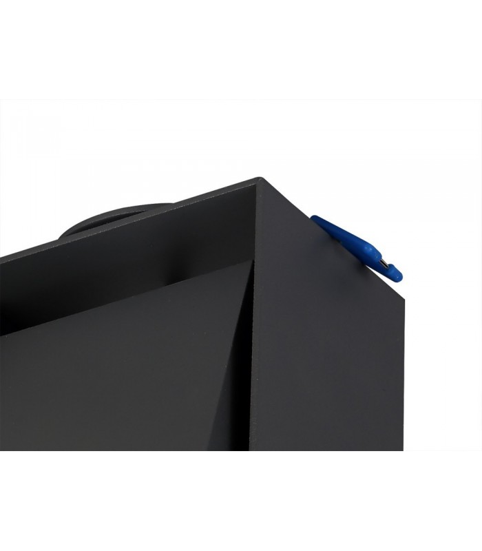 Adjustable Square Spotlight, 1 Light GU10, Sand Anthracite, Cut Out: 62mm - 4