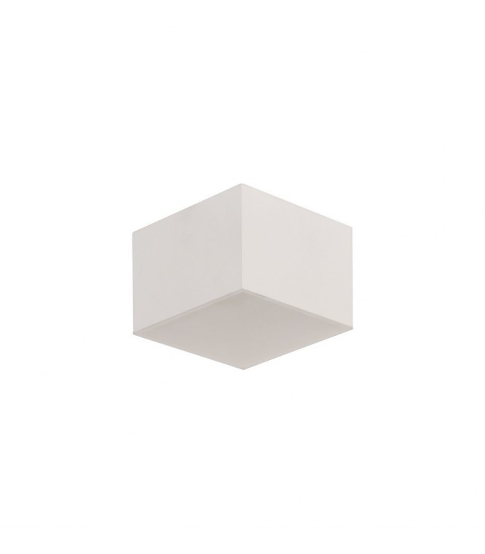 Spotlight 9cm Square 1 x 10W LED, 3000K, 700lm, Sand White - 3