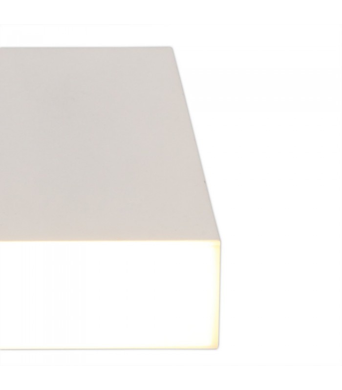 Spotlight 9cm Square 1 x 10W LED, 3000K, 700lm, Sand White - 6