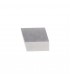 Spotlight 9cm Square 1 x 10W LED, 3000K, 700lm, Satin Aluminium - 5