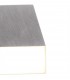 Spotlight 9cm Square 1 x 10W LED, 3000K, 700lm, Satin Aluminium - 6