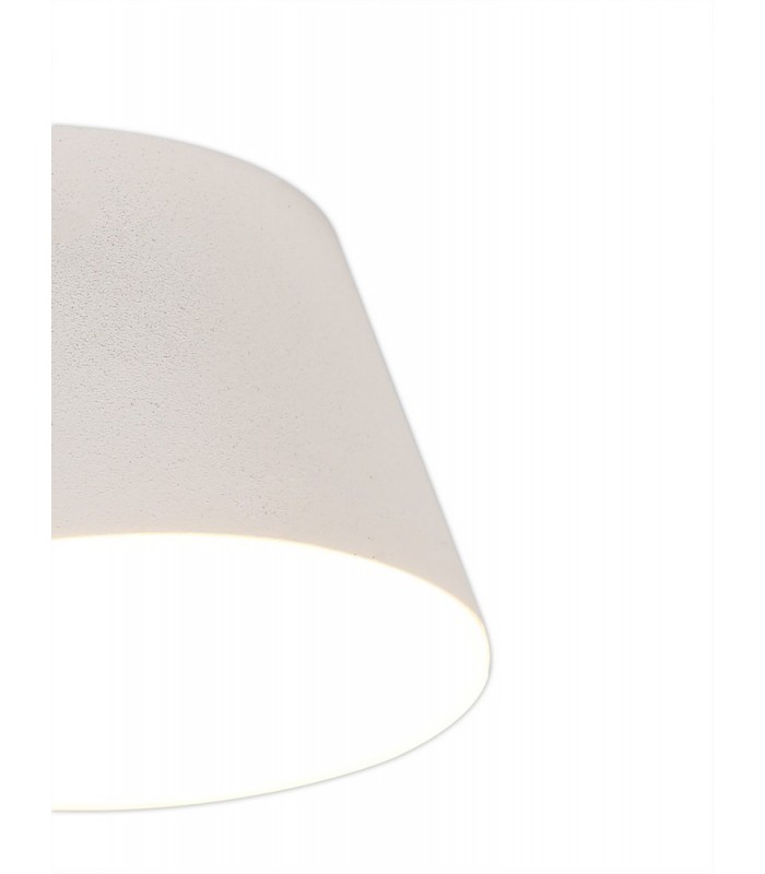 Spotlight 10.5cm Round 1 x 10W LED, 3000K, 700lm, Sand  White - 6