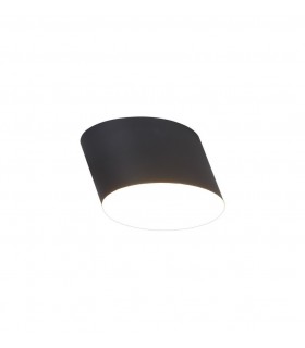 Spotlight 10.5cm Round 1 x 10W LED, 3000K, 700lm, Sand Anthracite - 1