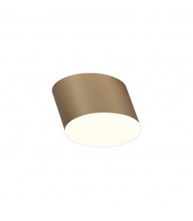 Spotlight 10.5cm Round 1 x 10W LED, 3000K, 700lm, Satin Gold - 1