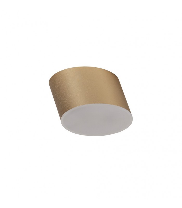 Spotlight 10.5cm Round 1 x 10W LED, 3000K, 700lm, Satin Gold - 5