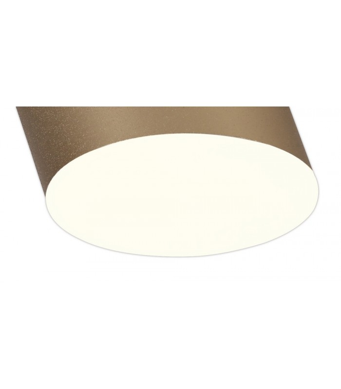 Spotlight 10.5cm Round 1 x 10W LED, 3000K, 700lm, Satin Gold - 8