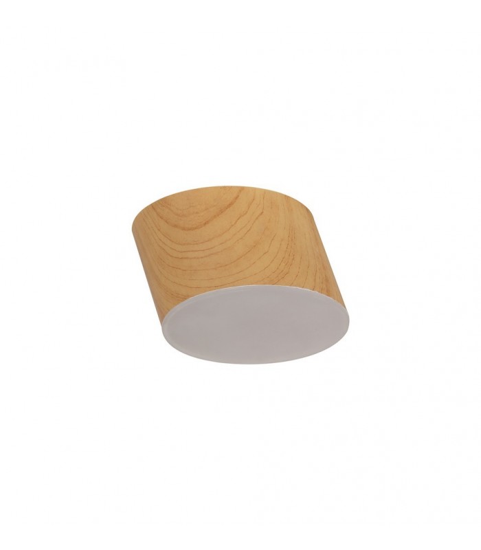 Spotlight 10.5cm Round 1 x 10W LED, 3000K, 700lm, Pine Wood - 5