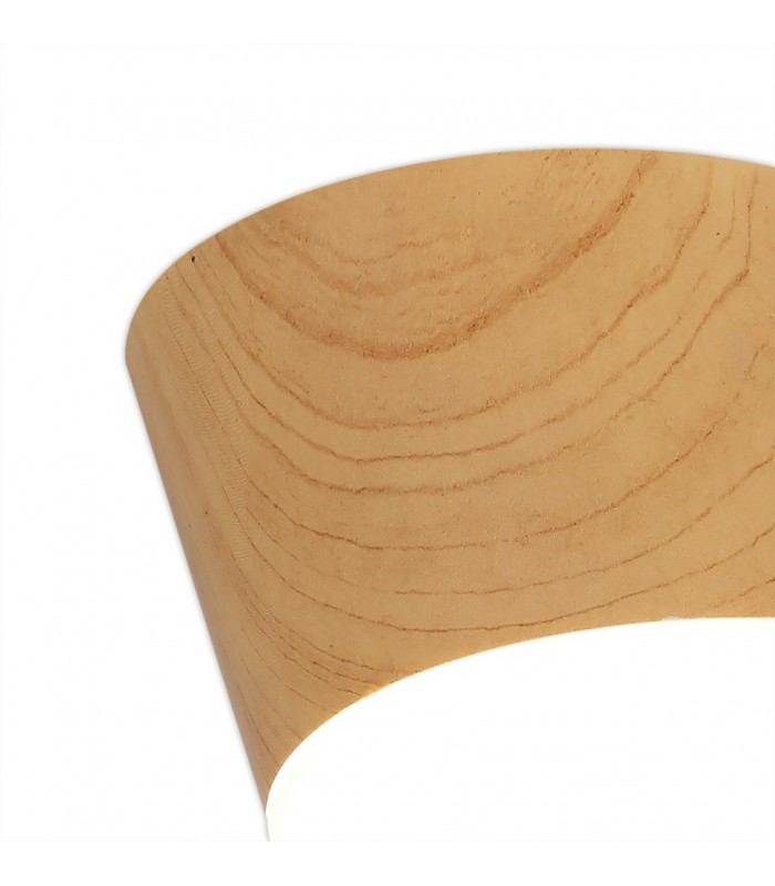 Spotlight 10.5cm Round 1 x 10W LED, 3000K, 700lm, Pine Wood - 7