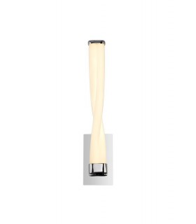Bathroom Wall Lamp Small, 2 x 5W LED, 3000K, 700lm, IP44, Polished Chrome - 1