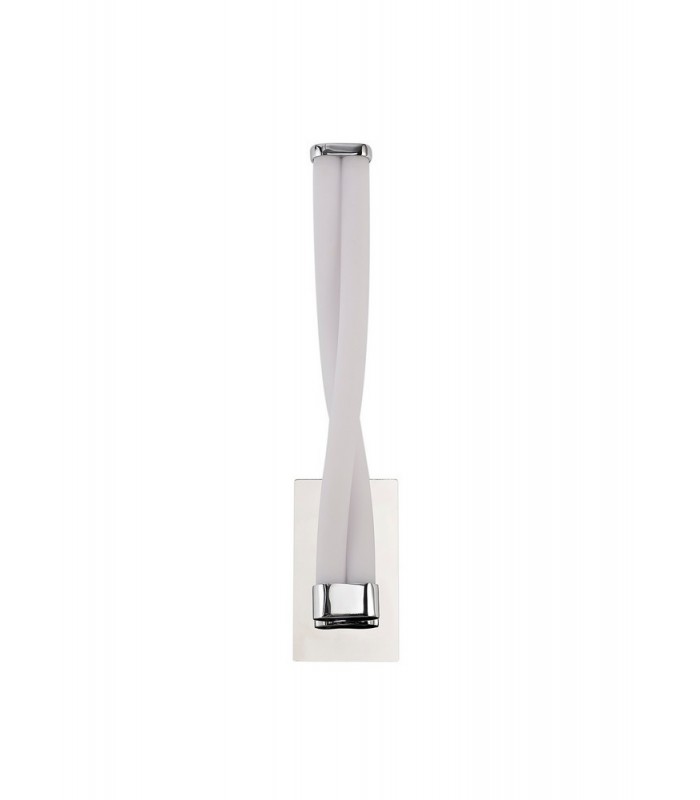 Bathroom Wall Lamp Small, 2 x 5W LED, 3000K, 700lm, IP44, Polished Chrome - 3