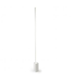 LED 1 Light Adjustable Floor Lamp White - 1