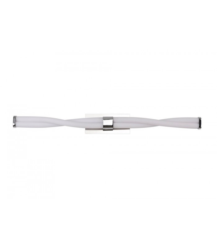 Bathroom Wall Lamp Large, 2 x 10W LED, 3000K, 1400lm, IP44, Polished Chrome - 3
