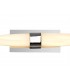 Bathroom Wall Lamp Large, 2 x 10W LED, 3000K, 1400lm, IP44, Polished Chrome - 4