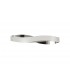 Wall Lamp, 1 x 6W LED, 3000K, 420lm, Sand White, Polished Chrome - 3