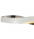 Wall Lamp, 1 x 6W LED, 3000K, 420lm, Sand White, Polished Chrome - 5