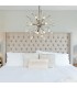 Sputnik Ceiling Pendant, 9 Light E14, Polished Nickel, Crystal - 3