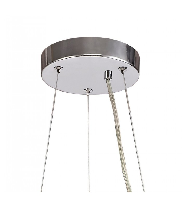 Ceiling Pendant 12 Light G9  Polished Chrome, Crystal - 4