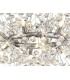 Ceiling Pendant 12 Light G9  Polished Chrome, Crystal - 6