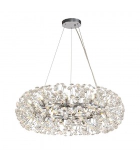 Ceiling Pendant 20 Light G9  Polished Chrome, Crystal - 1