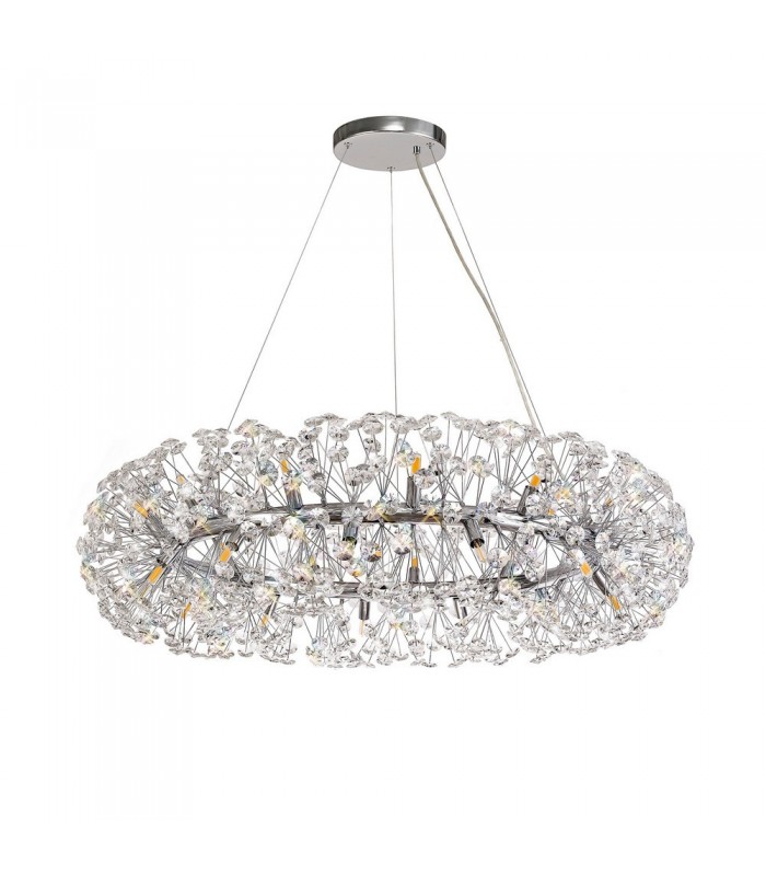 Ceiling Pendant 26 Light G9  Polished Chrome, Crystal - 4