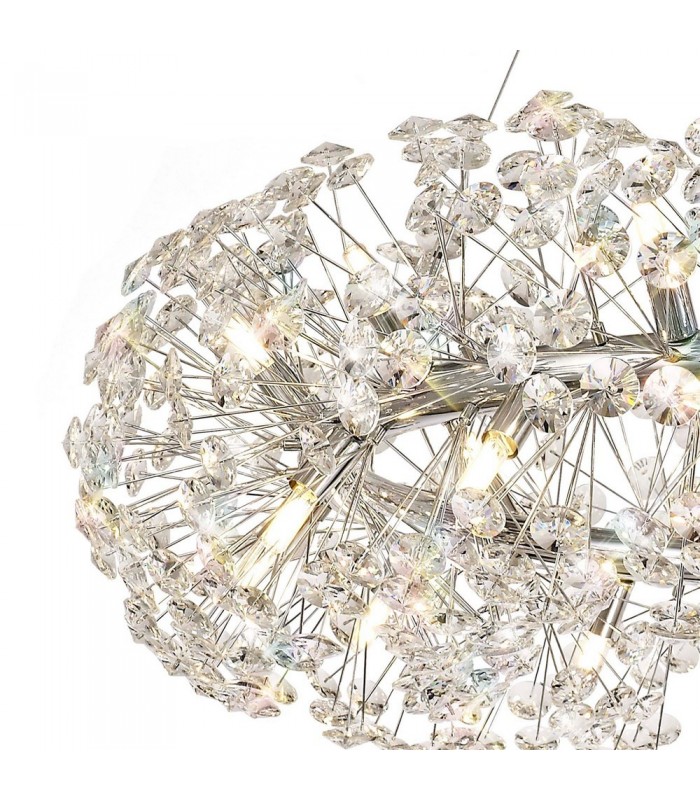 Ceiling Pendant 26 Light G9  Polished Chrome, Crystal - 6