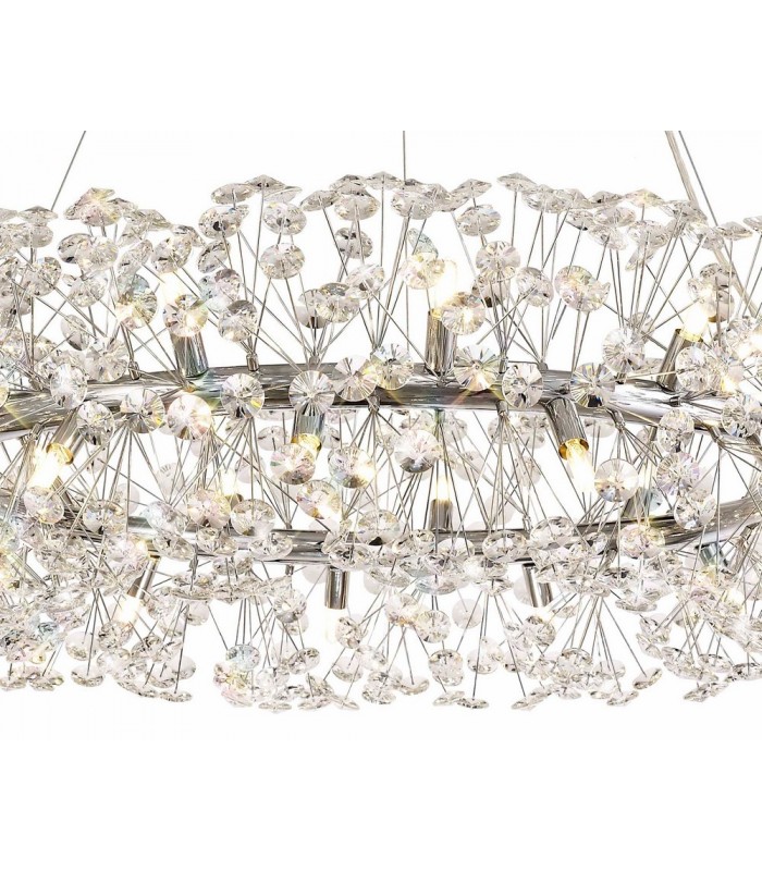 Ceiling Pendant 26 Light G9  Polished Chrome, Crystal - 7