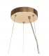 Ceiling Pendant 12 Light G9  French Gold, Crystal - 4